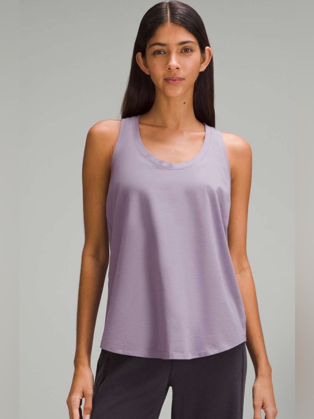 Lululemon Love Tank Top Sleeveless Lavender - Women's Casual Scoop Neck